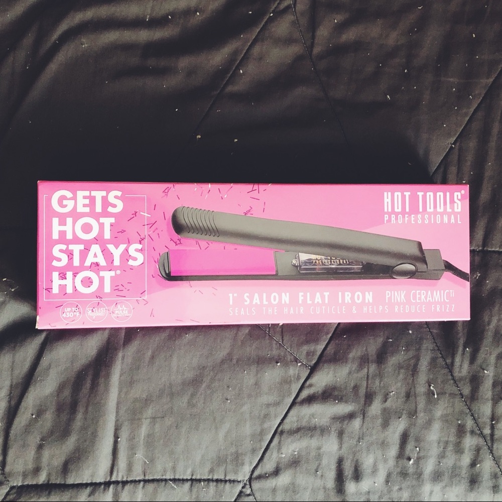 Hot Tools 1” flat iron